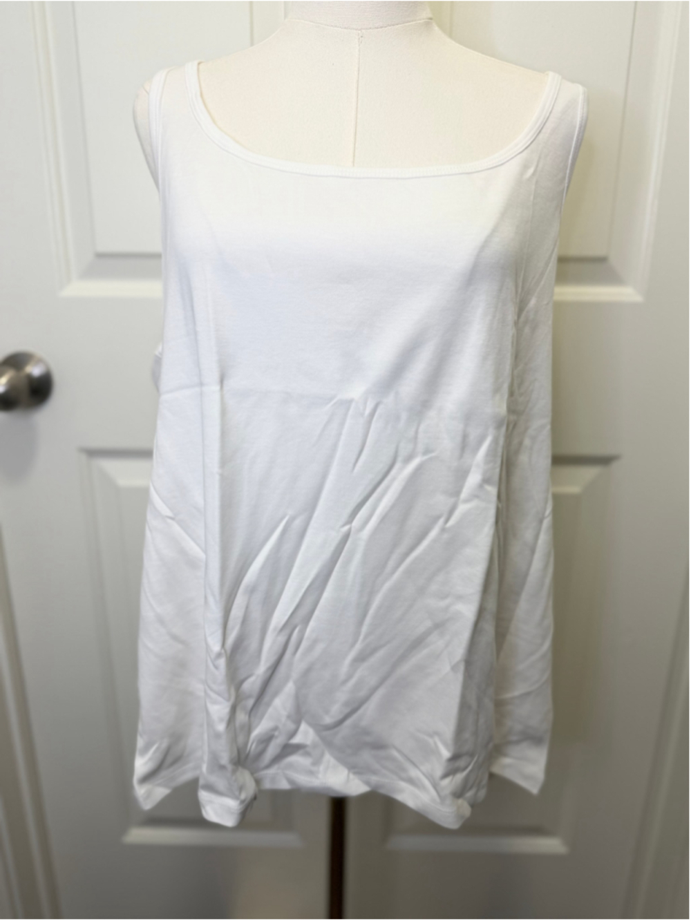 Women's Haven Well Within Plus XXL White Tank Top